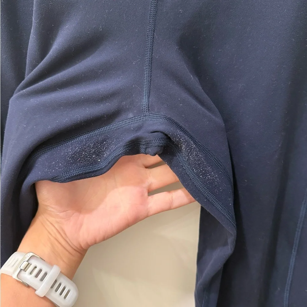 lululemon athletica Navy High-Rise Side-Pocket Leggings